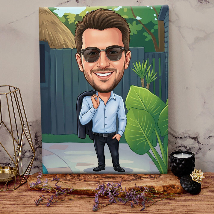 Karykatura - Stylowy portret