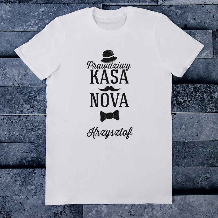 Kasanova - Koszulka męska z nadrukiem