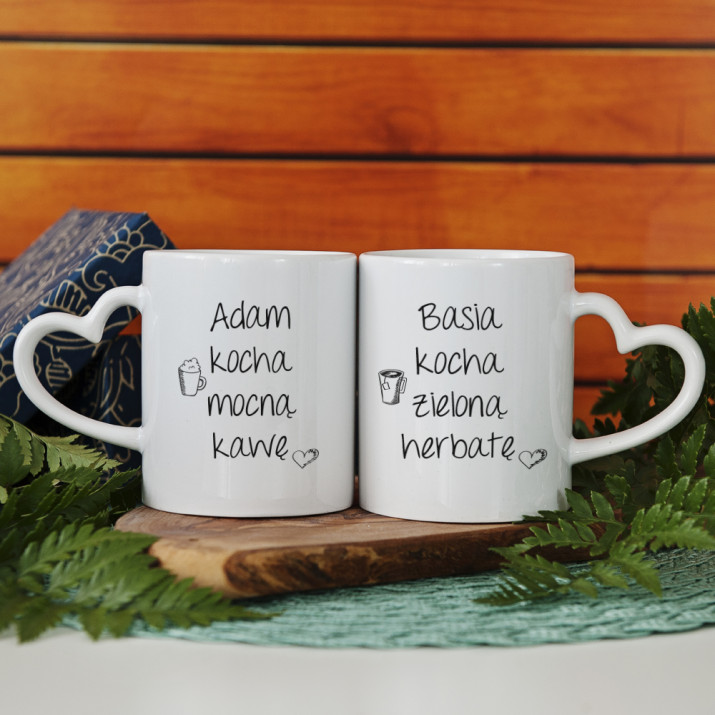 Kawa & Herbata - Kubki dla pary