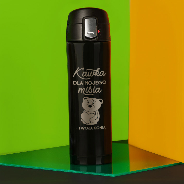 Kawka dla mojego misia - Kubek termiczny 440 ml