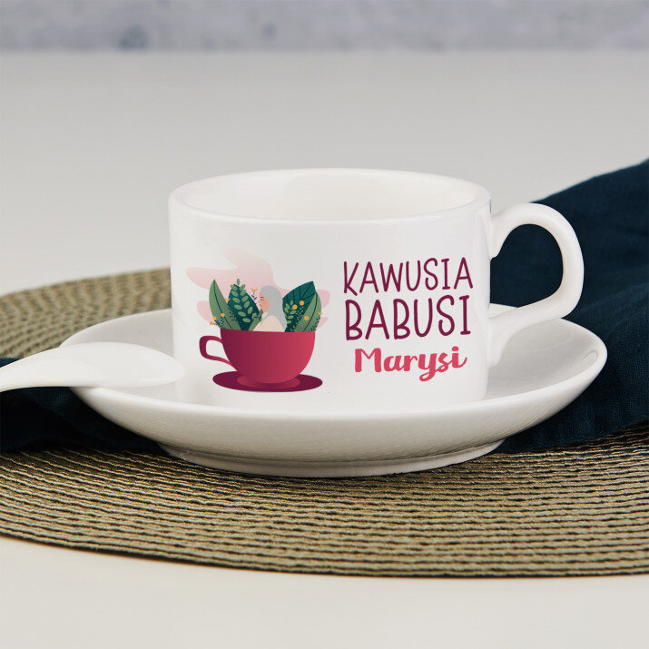 Kawusia Babusi - Filiżanka ze spodkiem