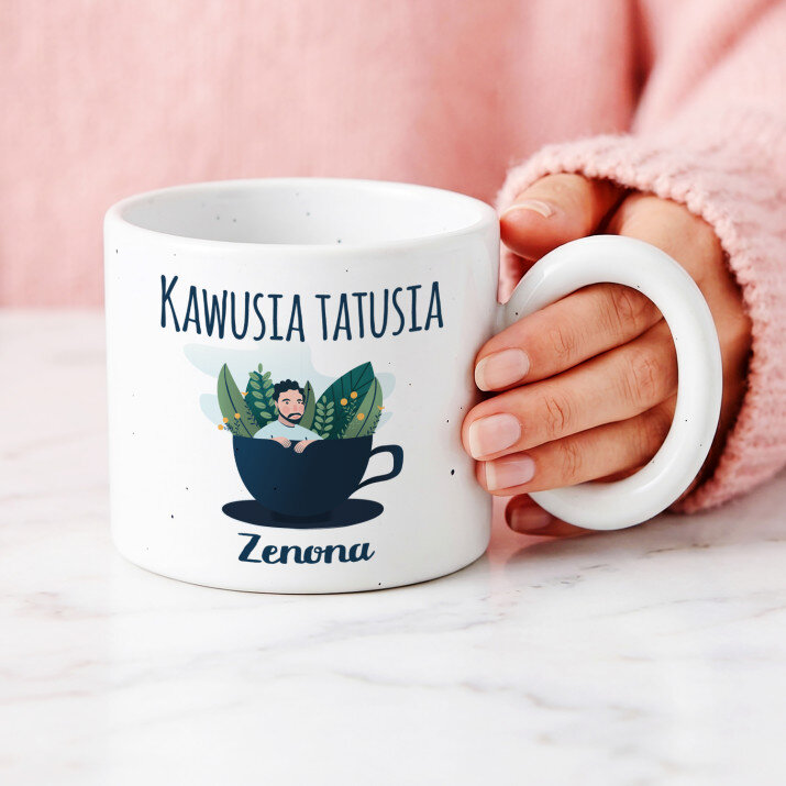 Kawusia tatusia - Kubek z okrągłym uchem
