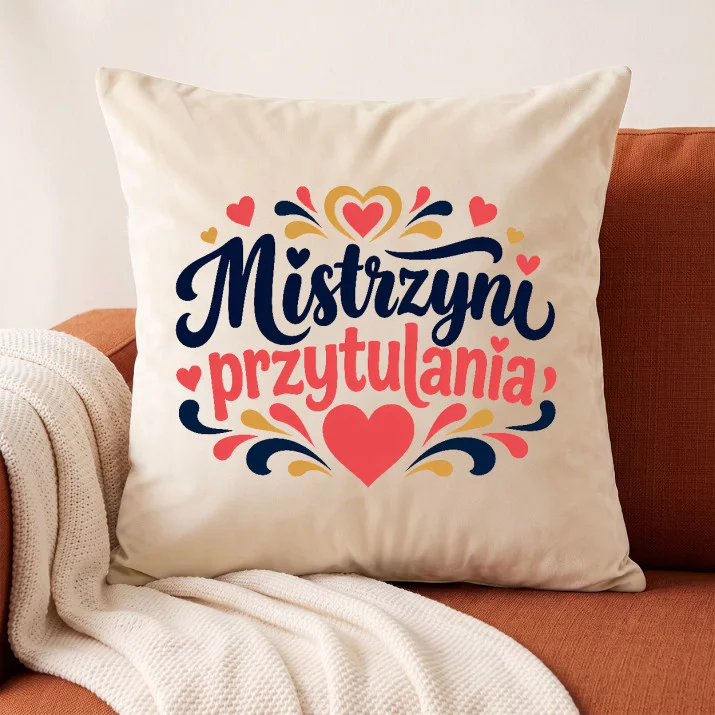 Poduszka Dekoracyjna Dla Ukochanej Prezent Na Walentynki Dla Kobiety: Strefa Bliskości Poduszka Dekoracyjna Dla Ukochanej Prezent Na Walentynki Dla Kobiety: Strefa Bliskości
