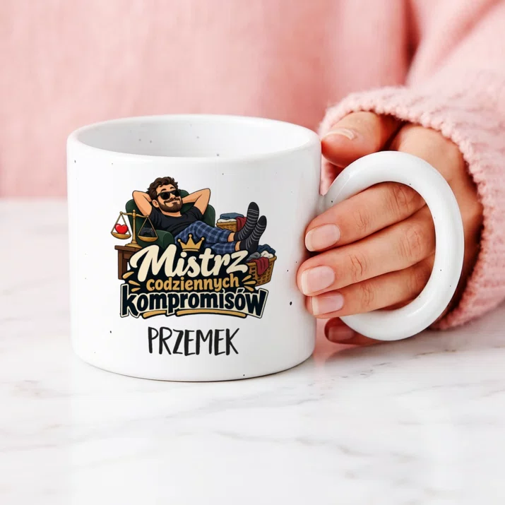 Kubek Premium Na 20 Rocznicę Ślubu Prezent Dla Mężczyzny: Mistrz Codziennych