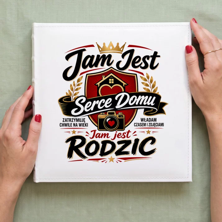 Album Na Zdjęcia Tradycyjny Dla Rodziców Prezent Dla Pary: Straż Wspomnień Album Na Zdjęcia Tradycyjny Dla Rodziców Prezent Dla Pary: Straż Wspomnień