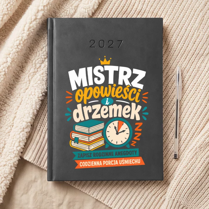 Kalendarz Książkowy A5 2027 Dla Pradziadka Prezent Na Dzień Dziadka Dla Mężczyzny: Pradziadkowe Dowcipy