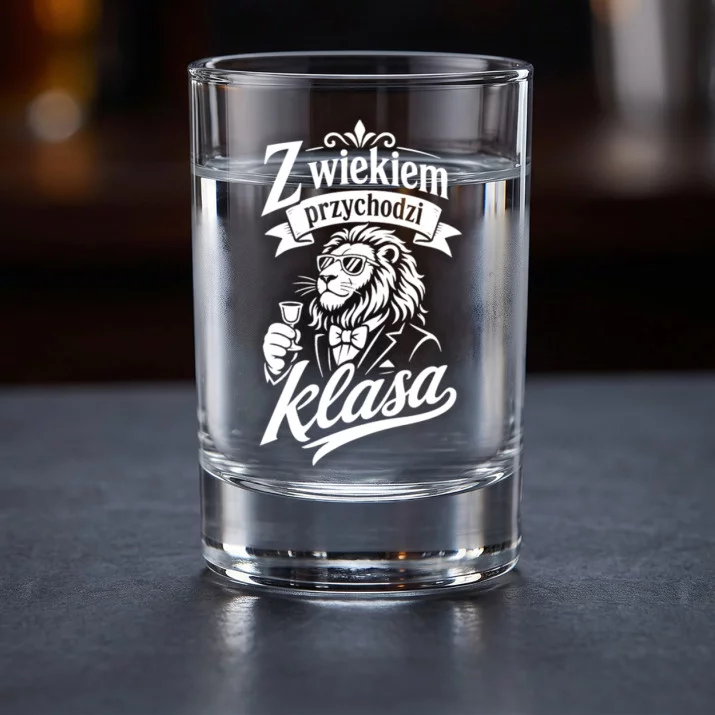 Kieliszki Do Wódki Na 40 Urodziny Prezent Dla Mężczyzny: Dojrzała Klasa Kieliszki Do Wódki Na 40 Urodziny Prezent Dla Mężczyzny: Dojrzała Klasa