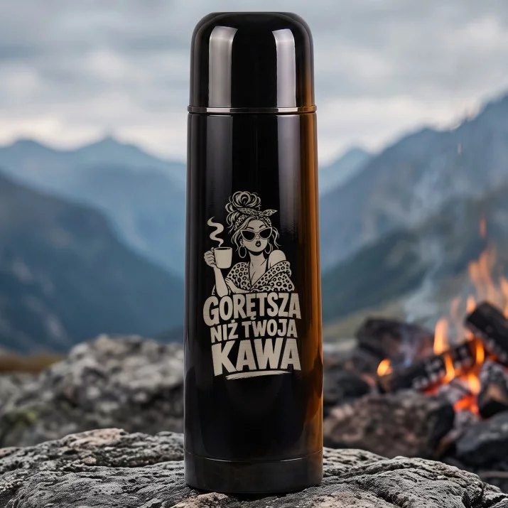 Termos 500ml Dla Kobiety Prezent Dla Kobiety: Gorętsza Niż Twoja Kawa Termos 500ml Dla Kobiety Prezent Dla Kobiety: Gorętsza Niż Twoja Kawa