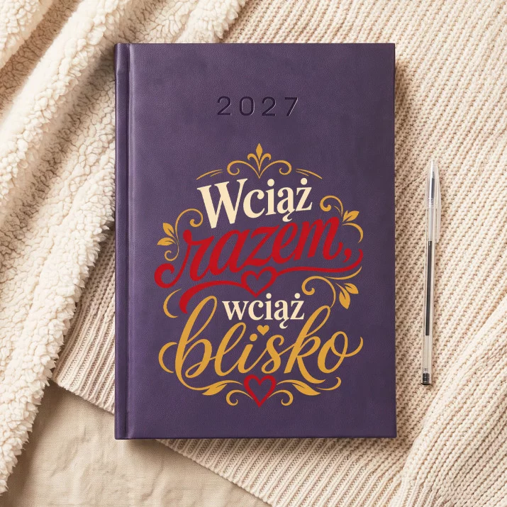 Kalendarz Książkowy A5 2027 Na 40 Rocznicę Ślubu Prezent Dla Kobiety: Rubinowa Elegancja Kalendarz Książkowy A5 2027 Na 40 Rocznicę Ślubu Prezent Dla Kobiety: Rubinowa Elegancja