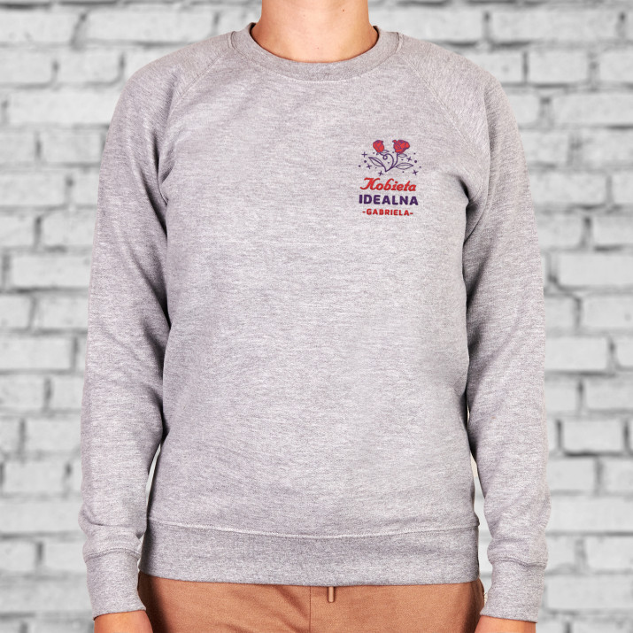 Kobieta idealna - Bluza damska bez kaptura