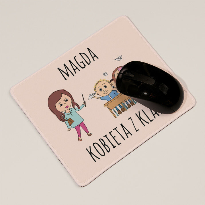 Kobieta z klasą - Podkładka pod myszkę