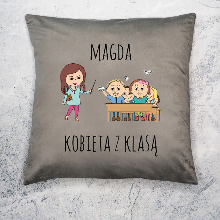 Kobieta z klasą - Poduszka dekoracyjna