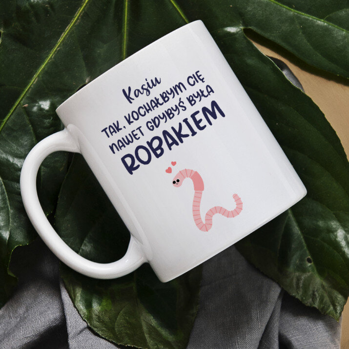 Kochałbym cię - personalizowany kubek