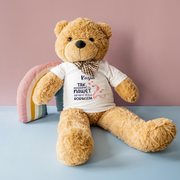 kochałbym cię - Pluszowy miś 90 cm