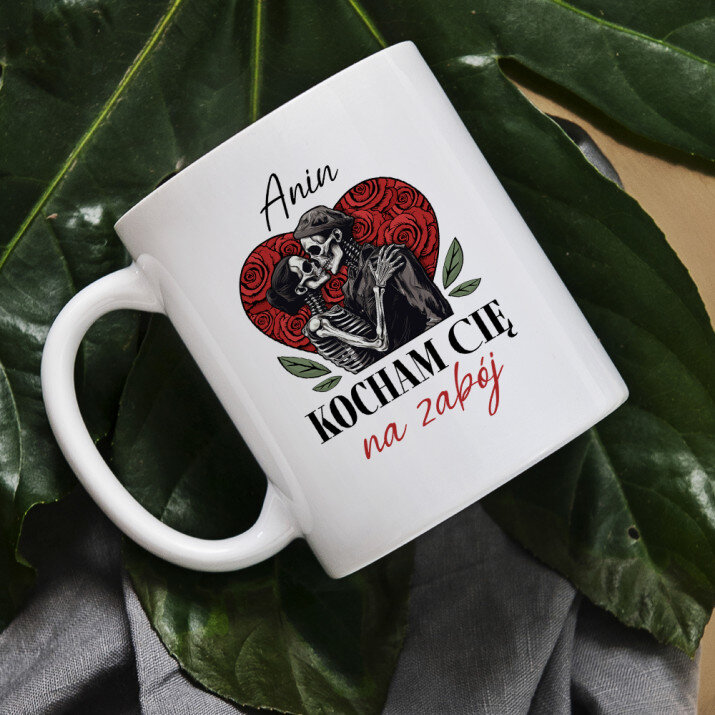 Kocham Cię na zabój - Personalizowany Kubek