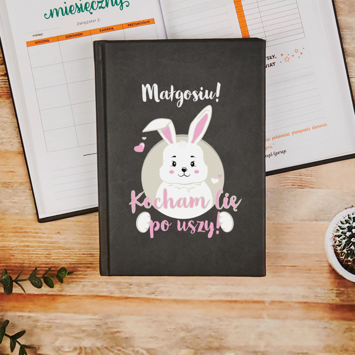 Kocham Cię po uszy - Planer Książkowy A5