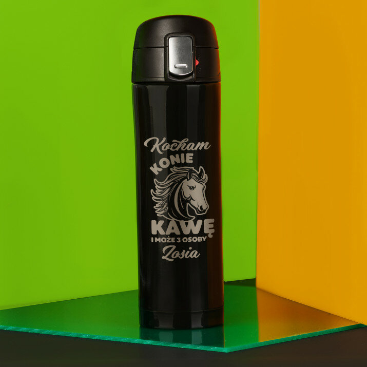 Kocham konie - Kubek termiczny 440 ml