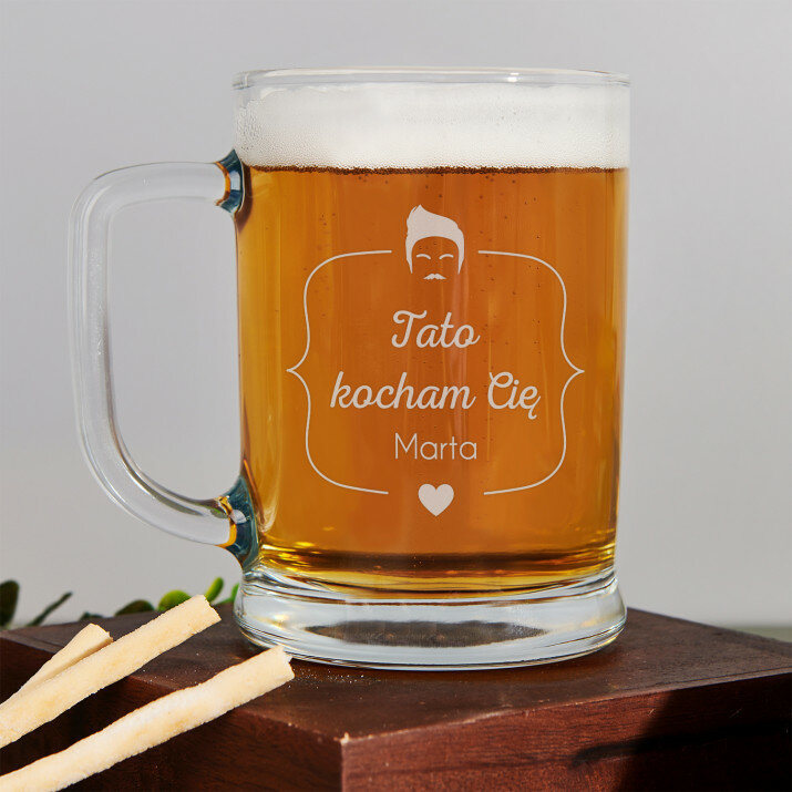 Kocham Tatę - Personalizowany Kufel