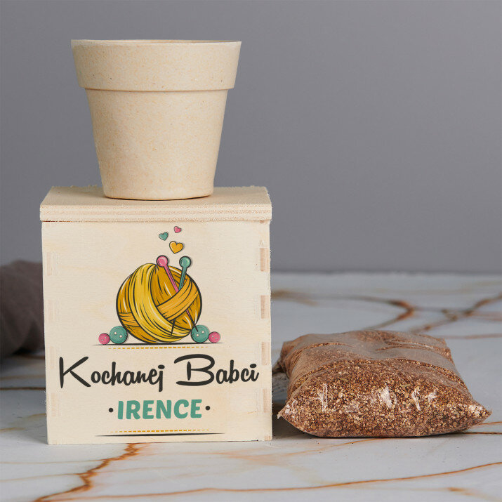 Kochanej babci - Zestaw do uprawy mięty