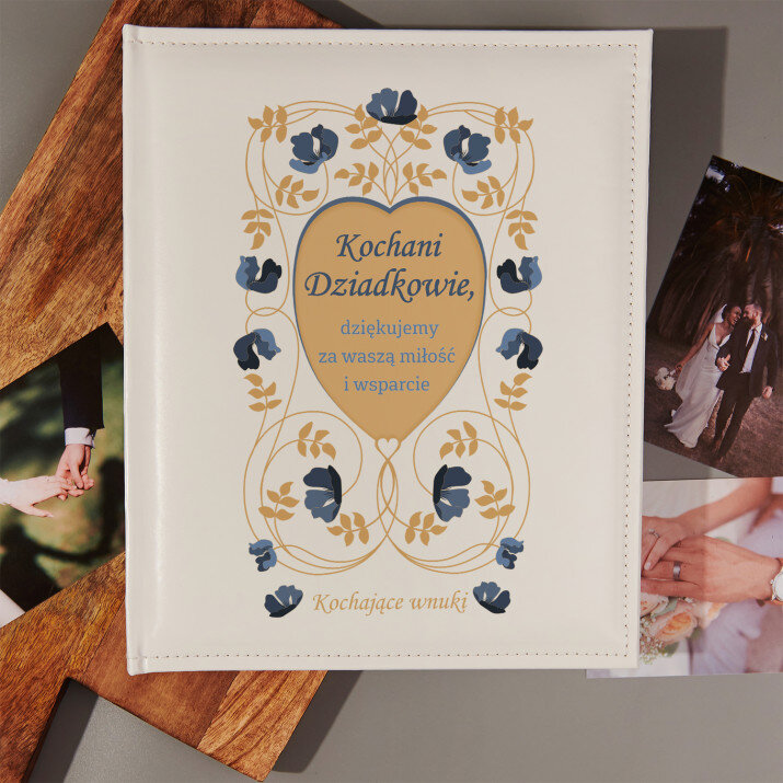 Kochani dziadkowie, dziękujemy - Personalizowany Album na zdjęcia