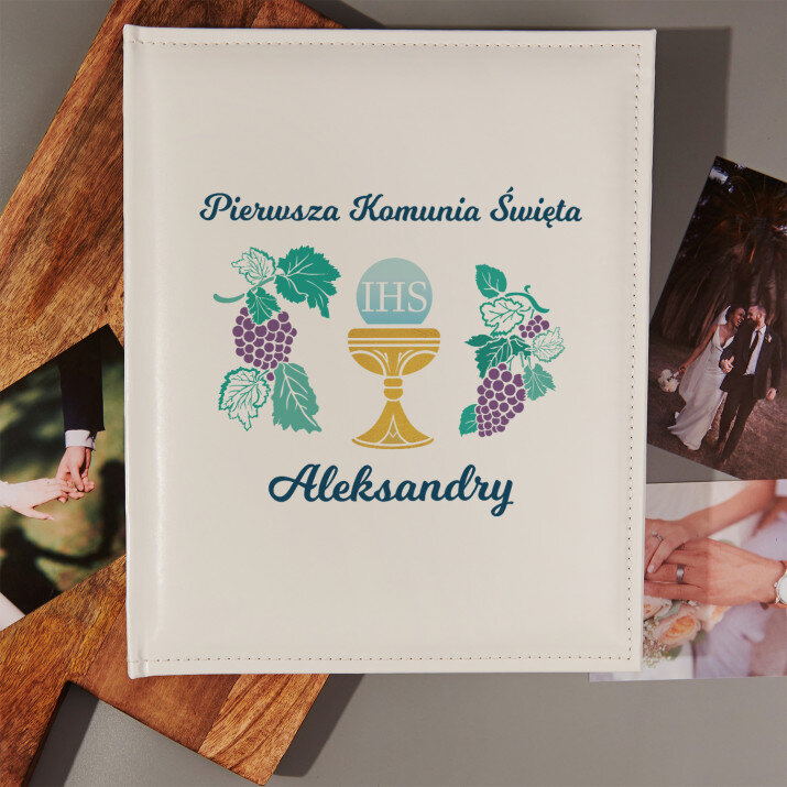 Komunia - Personalizowany Album na zdjęcia