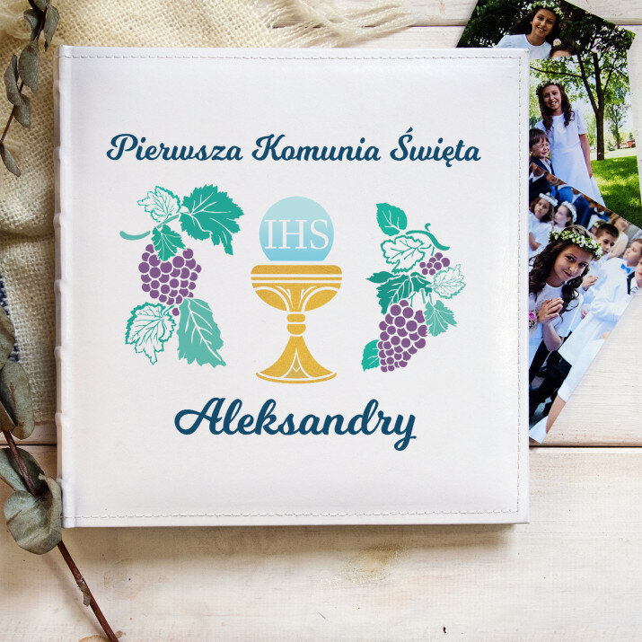 Komunia - Personalizowany Album na zdjęcia