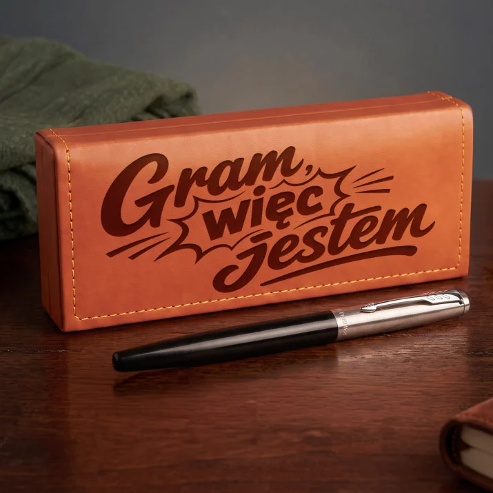 Pióro Wieczne Parker W Etui Dla Gamera Prezent Dla Mężczyzny: Gracz W Akcji Pióro Wieczne Parker W Etui Dla Gamera Prezent Dla Mężczyzny: Gracz W Akcji