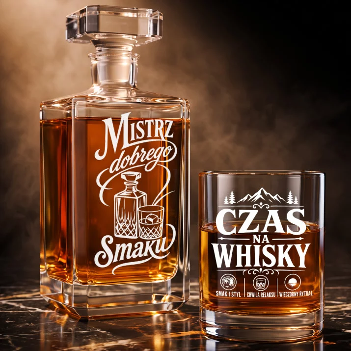 Zestaw Do Whisky Dla Niego Prezent Na Walentynki Dla Mężczyzny: Męska Elegancja Zestaw Do Whisky Dla Niego Prezent Na Walentynki Dla Mężczyzny: Męska Elegancja