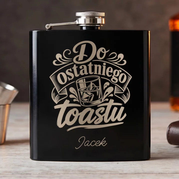 Piersiówka Z Grawerem Na Wieczór Kawalerski Prezent Dla Mężczyzny: Męski Toast Piersiówka Z Grawerem Na Wieczór Kawalerski Prezent Dla Mężczyzny: Męski Toast