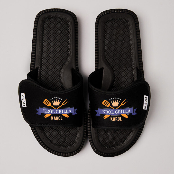 Król grilla - Klapki Kubota