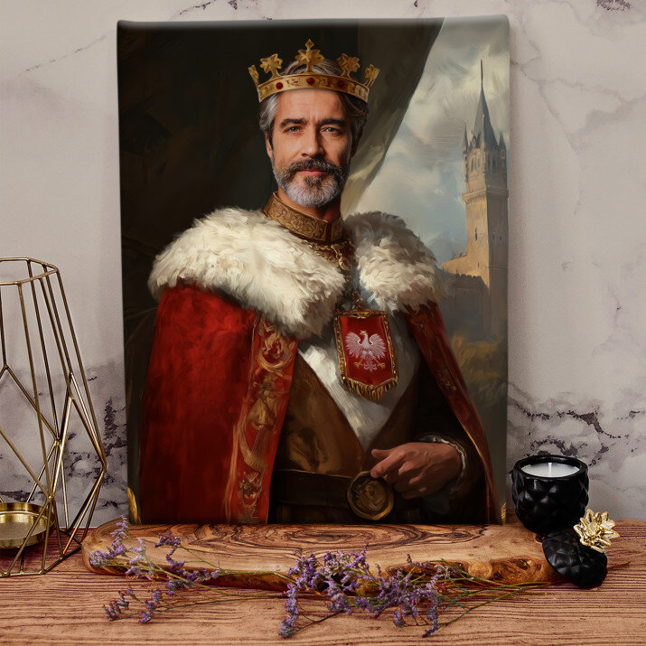 Król Polski - Królewski portret Król Polski - Królewski portret