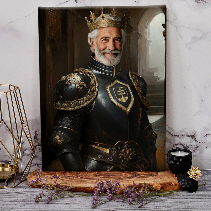 Król Słowacji - Królewski portret