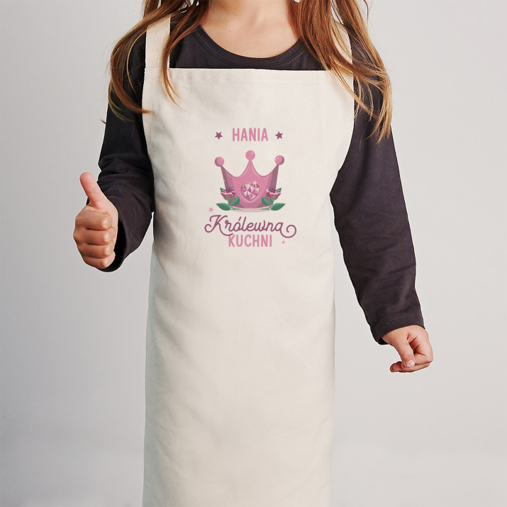 Królewna kuchni - Fartuch dziecięcy
