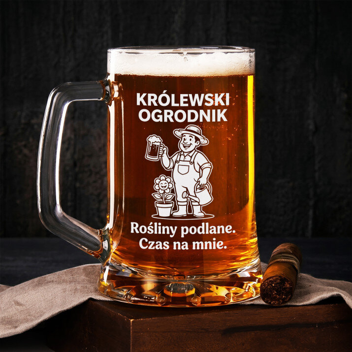 Kufel Dla Ogrodnika Prezent Dla Mężczyzny: Królewski Ogrodnik