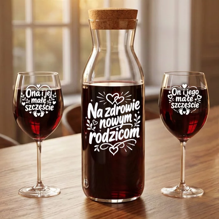 Zestaw Do Wina Na Narodziny Dziecka Prezent Dla Pary: Toast Dla Rodziców Zestaw Do Wina Na Narodziny Dziecka Prezent Dla Pary: Toast Dla Rodziców