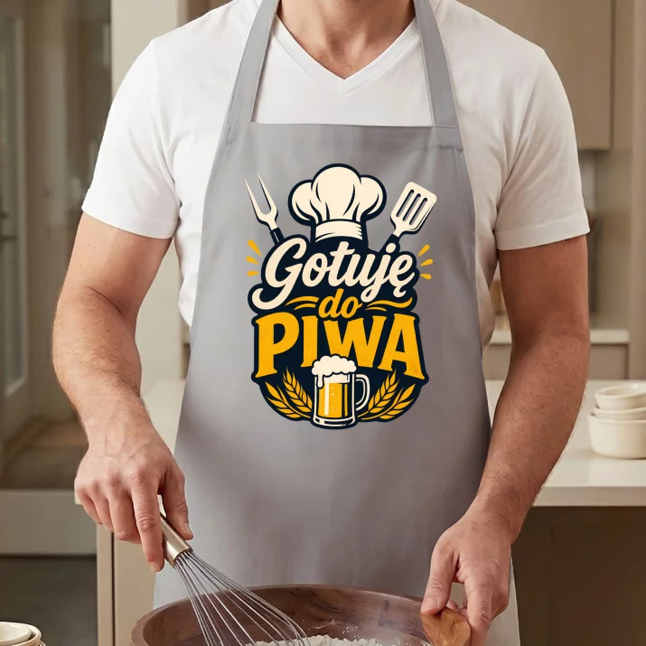 Fartuch Dla Piwosza Prezent Dla Mężczyzny: Gotuję Do Piwa
