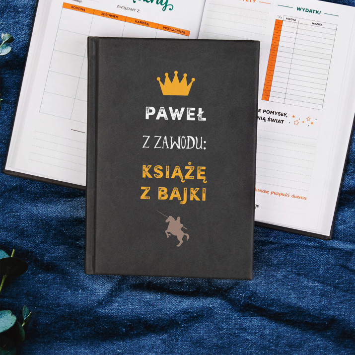 Książę z bajki - Planer Książkowy A5