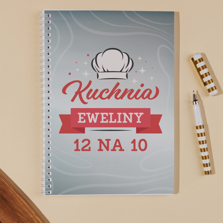 Kuchnia 12 na 10 - Przepiśnik na spirali B5