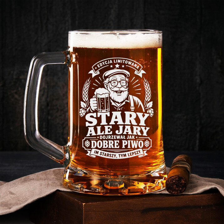 Kufel Dla Starszego Mężczyzny Prezent Dla Mężczyzny: Stary Ale Jary