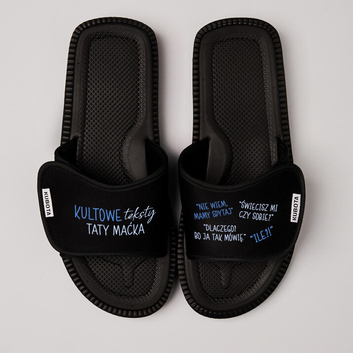 Kultowe teksty taty - Klapki Kubota
