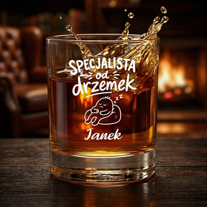 Szklanki Do Whisky z Grawerem Dla Mężczyzny Prezent Dla Mężczyzny: Specjalista Od Drzemek Szklanki Do Whisky z Grawerem Dla Mężczyzny Prezent Dla Mężczyzny: Specjalista Od Drzemek