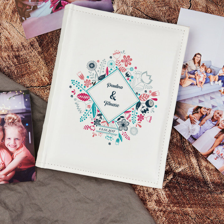 Kwiaty - Personalizowany Album na zdjęcia