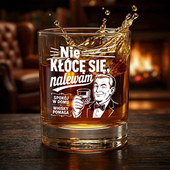 Szklanka Do Whisky Na 50 Rocznicę Ślubu Rodziców Prezent Dla Mężczyzny: Nie Kłócę Się, Nalewam Szklanka Do Whisky Na 50 Rocznicę Ślubu Rodziców Prezent Dla Mężczyzny: Nie Kłócę Się, Nalewam