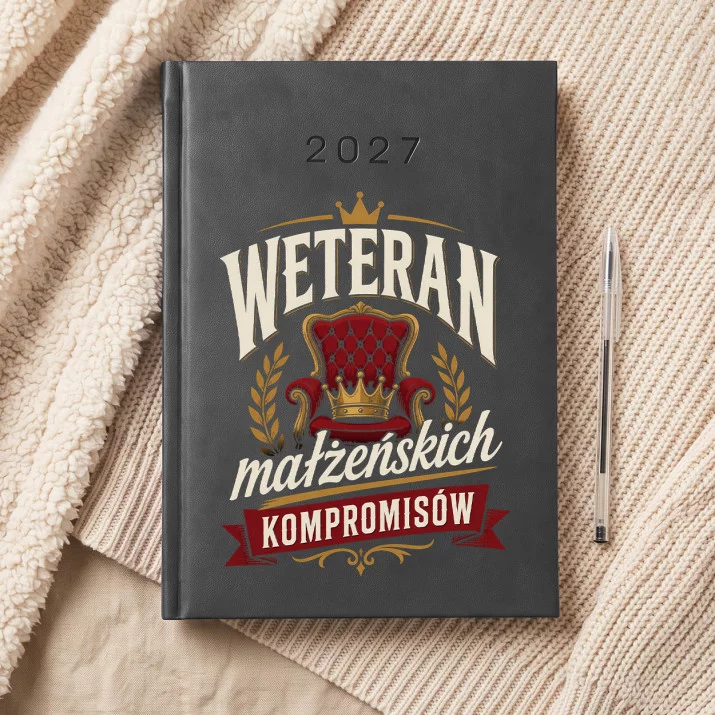 Kalendarz Książkowy A5 2027 Na 55 Rocznicę Ślubu Prezent Na Walentynki Dla Mężczyzny: Subtelny Sarkazm Kalendarz Książkowy A5 2027 Na 55 Rocznicę Ślubu Prezent Na Walentynki Dla Mężczyzny: Subtelny Sarkazm