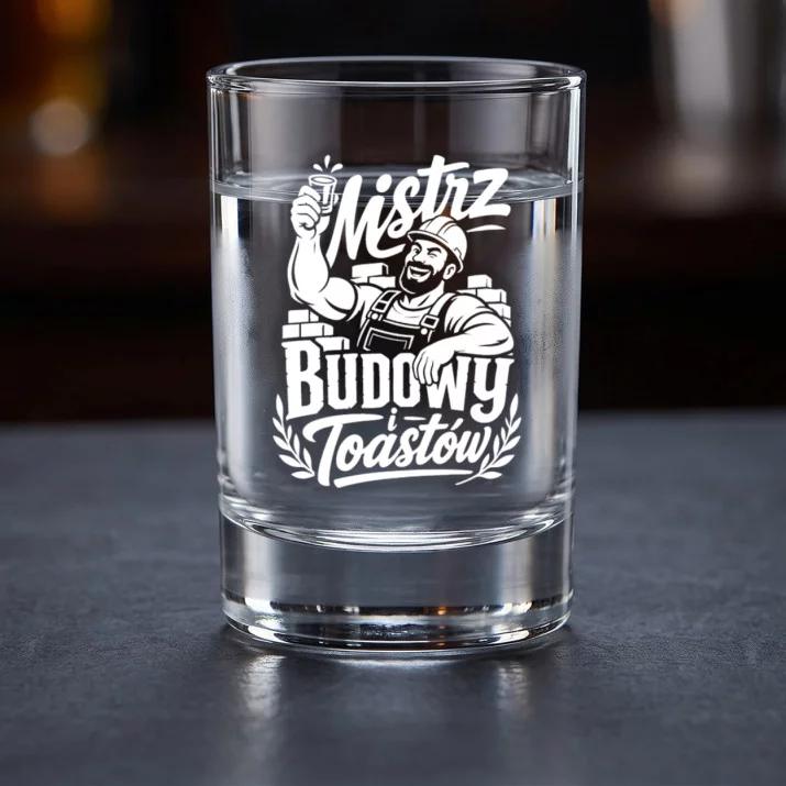 Kieliszki Do Wódki Dla Budowlańca Prezent Dla Mężczyzny: Budowlany Toast Kieliszki Do Wódki Dla Budowlańca Prezent Dla Mężczyzny: Budowlany Toast