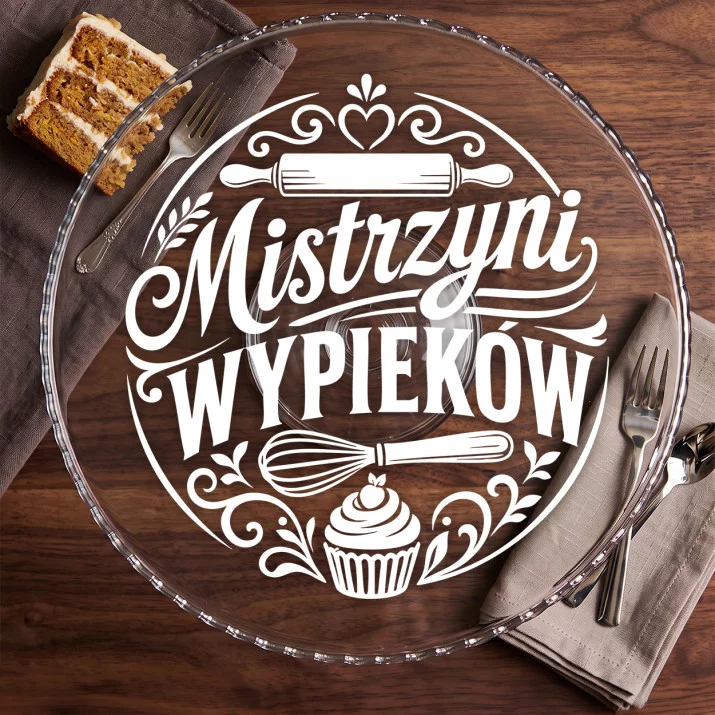 Patera Na Ciasto Dla Ukochanej Prezent Na Walentynki Dla Kobiety: Cukiernicza Duma Patera Na Ciasto Dla Ukochanej Prezent Na Walentynki Dla Kobiety: Cukiernicza Duma