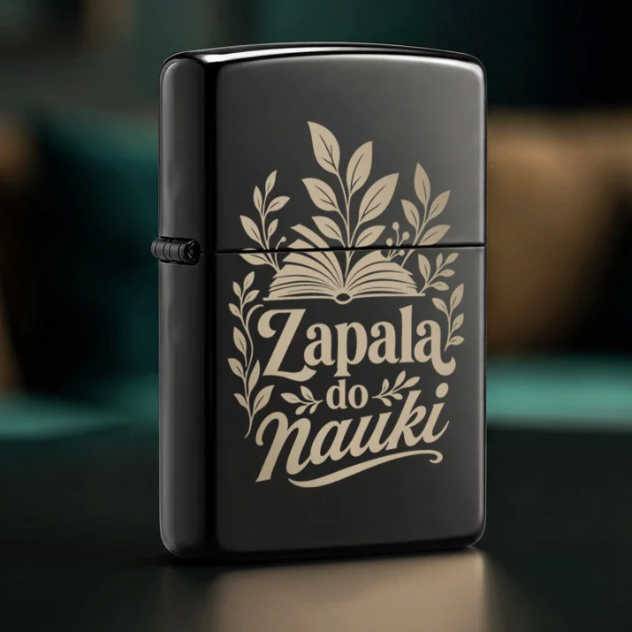 Zapalniczka Z Grawerem Dla Wykładowcy Prezent Dla Mężczyzny: Płomień Wiedzy