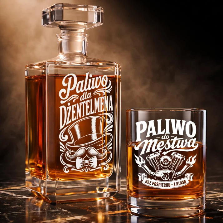 Zestaw Do Whisky Dla Mężczyzny Prezent Dla Mężczyzny: Paliwo Dla Dżentelmena