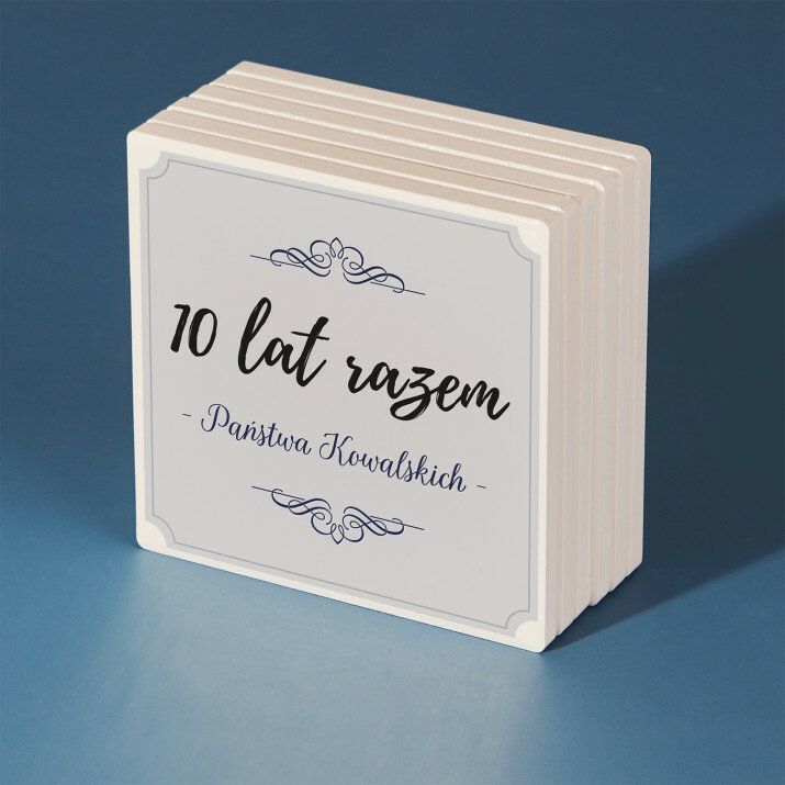 Lata razem - Podkładki ceramiczne pod kubek