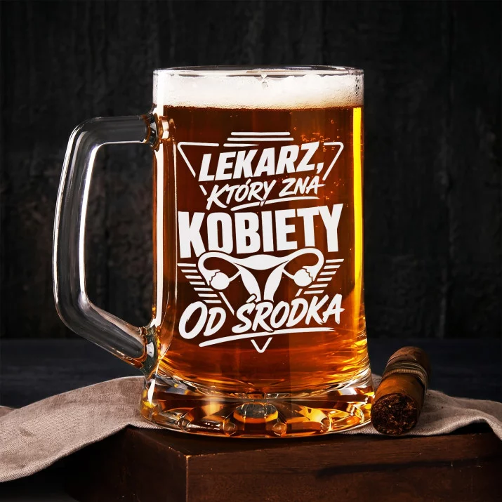 Kufel Dla Lekarza Ginekologa Prezent Dla Mężczyzny: Zna Kobiety Od Środka